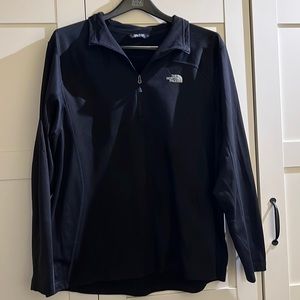 The North Face Black 1/4 Zip Fleece - XXL Mens